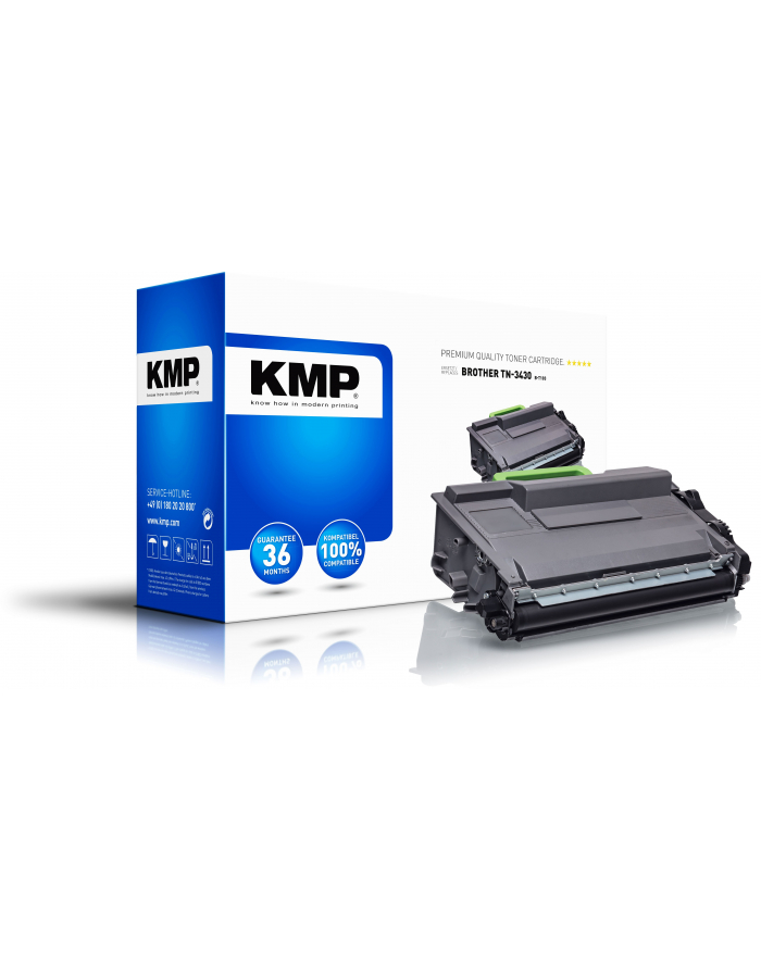 Kmp Printtechnik Ag Toner Black Zamiennik TN-3430 (1263,2000) (12632000) główny