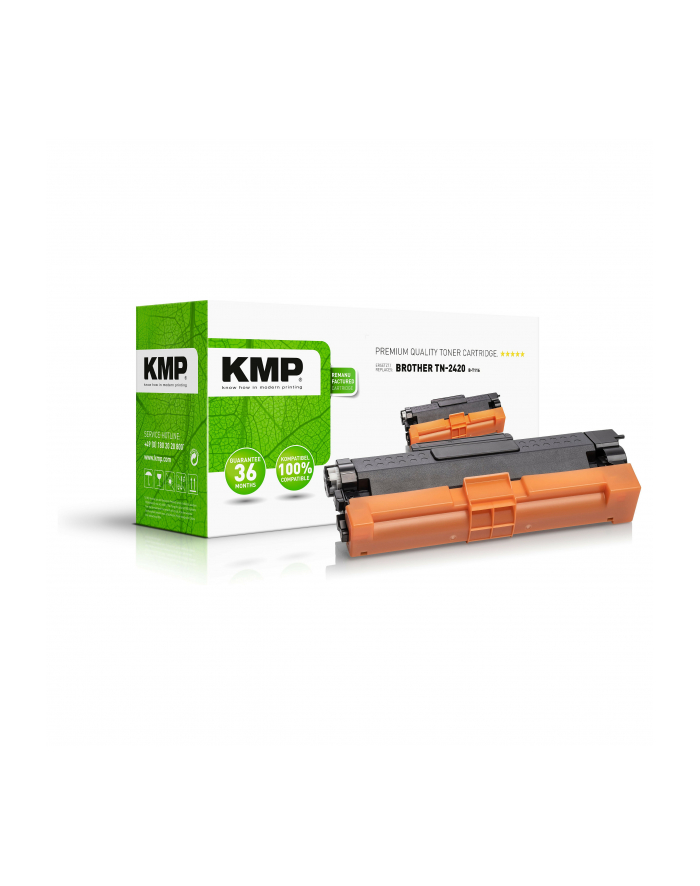 Kmp B-T116 toner czarny kompatybilny z Brother TN-2420 - tanie raty Santander! (12673000) główny