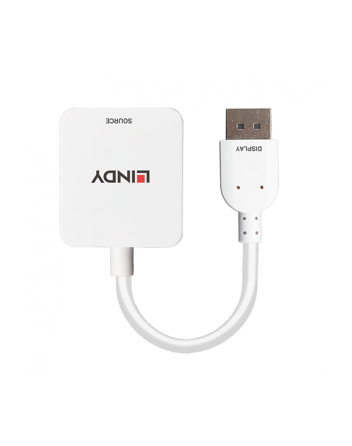 LINDY  VIDEO CABLE ADAPTER 0.095 M HDMI TYPE A (STANDARD) DISPLAYPORT WHITE  (38303) główny
