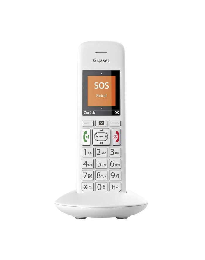 Gigaset E370HX D-ECT Cordless Phone Kolor: BIAŁY główny