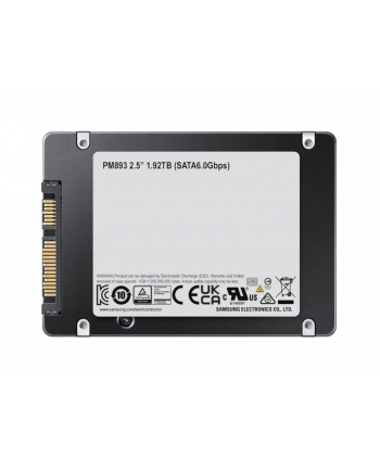 Dysk SSD Samsung PM893 1.92TB SATA 2.5  MZ7L31T9HBLT-00A07 (DWPD 1) nr 2
