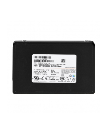 Dysk SSD Samsung PM897 480GB SATA 2.5  MZ7L3480HBLT-00A07 (DWPD 3)