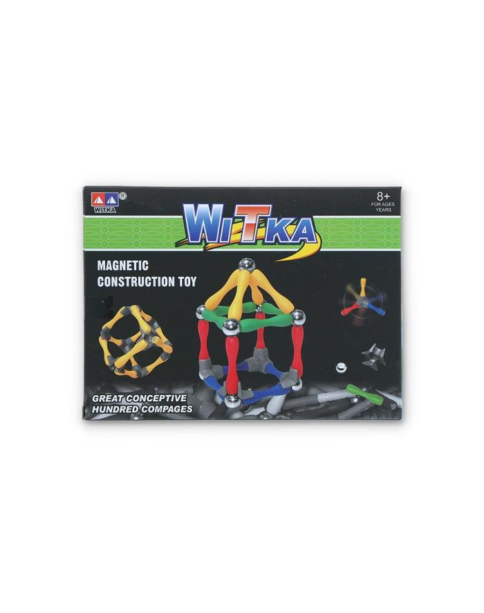 Klocki magnetyczne konstrukcyjne Magnetic 80el. G146278 Gazelo główny