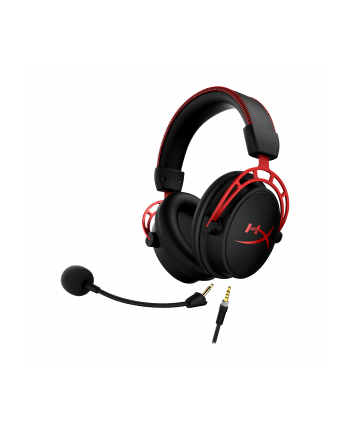 hyperx Zestaw słuchawkowy dla graczy Cloud Alpha czerwony