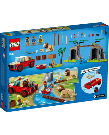 LEGO City 60301 Terenówka ratowników dzikich zwierząt