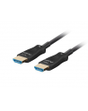 lanberg Kabel HDMI M/M v2.1 20M 8K czarny optyczny AOC - nr 15