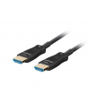 lanberg Kabel HDMI M/M v2.1 20M 8K czarny optyczny AOC - nr 1