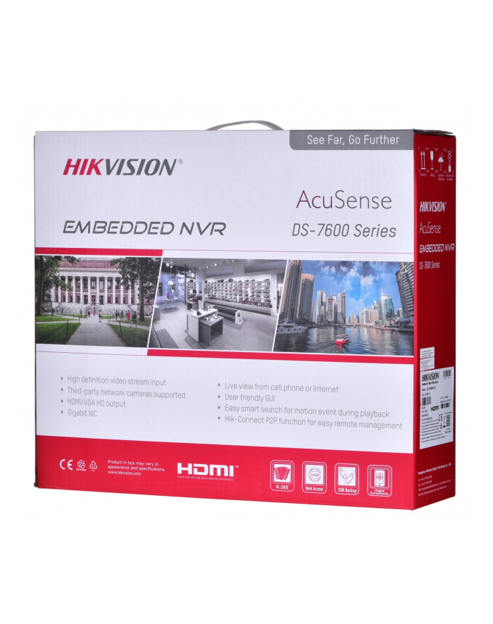 hikvision Rejestrator IP DS-7608NXI-K2 główny