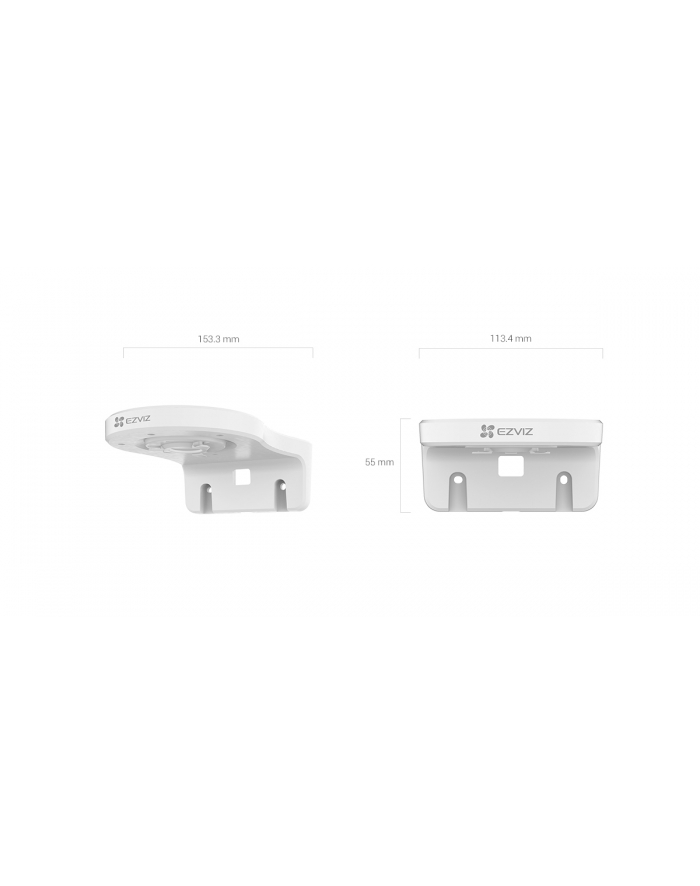 Ezviz Cs Cmt Bracket Wallmount (For Dome Pt Cameras) (EZCMTBRACKETWALLMOUNT) główny