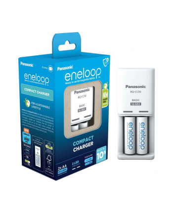 Panasonic Compact + 2X Aa Eneloop 2000 Mah (KKJ50MCD20E)