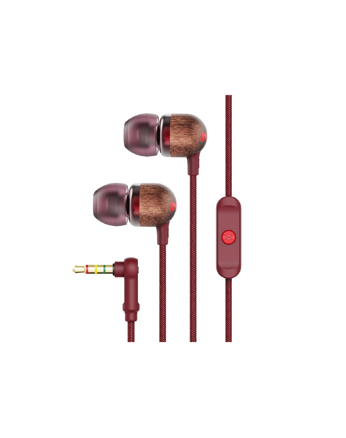 Marley Earbuds Smile Jamaica Built-In Microphone, Wired, In-Ear, Red główny