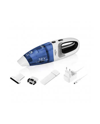 ETA Odkurzacz Verto ETA144290000 Cordless operating, Handheld, 7.2 V, Operating time (max) 15 min, White/Blue