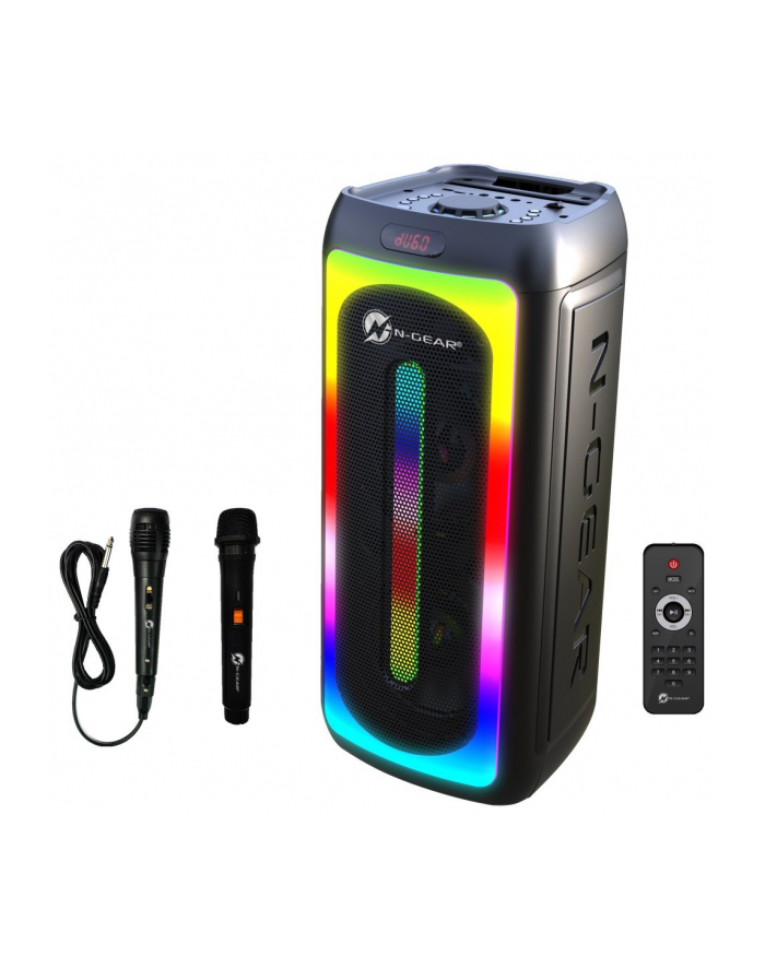N-Gear Let's Go Party Speaker Juke 808 LGPJUKE808 500 W, Wireless connection, Bluetooth główny