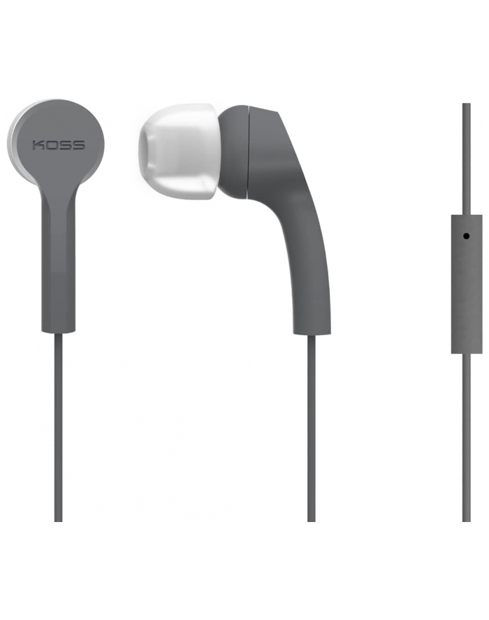 Koss Headphones KEB9iGRY Wired, In-ear, Microphone, Gray główny
