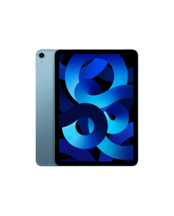 Apple iPad Air 5th Gen 10.9 '', Blue, Liquid Retina Wyświetlacz IPS LCD, Apple M1, 8 GB, 256 GB, 5G, Wi-Fi, 12 MP, 12 MP, Bluetooth, 5.0, iPadOS, 15.4, 1640 x 2360 pixels