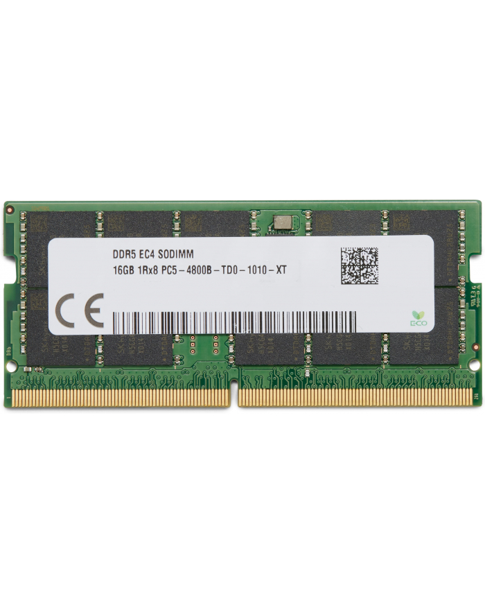 hp inc. HP 16GB 1x16GB DDR5 4800 SODIMM ECC Mem główny