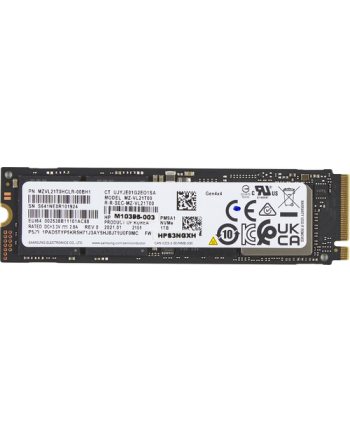 hp inc. HP Solid State Drive 1TB PCIe-4x4 NVMe M.2