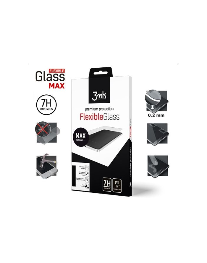 3Mk Szkło hybrydowe FlexibleGlass Max Apple iPhone SE 2020/8/7 czarne główny