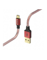 Hama Kabel USB Micro USB 1.5m Czerwony - nr 1