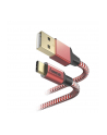 Hama Kabel USB USB Typ-C 1.5m Czerwony - nr 2
