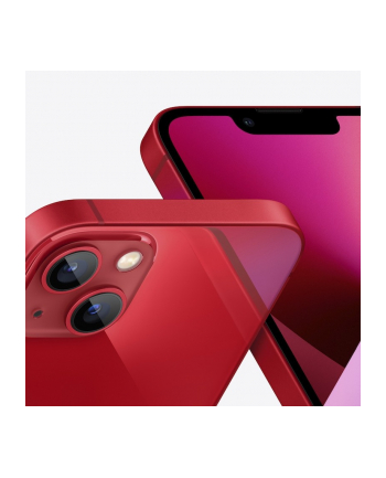 Apple iPhone 13  Red, 6.1 '', Super Retina XDR OLED, 1170 x 2532 pixels, Apple, A15 Bionic, Internal RAM 4 GB, 128 GB, Dual SIM, Nano-SIM, 3G, 4G, 5G, Główna kamera (tył) 12+12 MP, Druga kamera (przód) 12 MP, iOS, 15, 3240 mAh