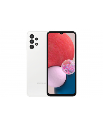 Samsung Galaxy  A13 A137F White, 6.6 '', PLS LCD, 1080x2408, Exynos 850, Internal RAM 4 GB, 64 GB, microSDXC, Dual SIM, 4G, Główna kamera (tył) 50+5+2+2 MP, Druga kamera (przód) 8 MP, System Android, 12, 5000 mAh