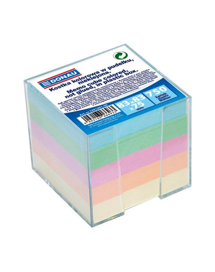pbs connect Kostka kolorowa nieklejona 8,3 x 8,3 x 7,5cm w pudełku 750 kartek główny