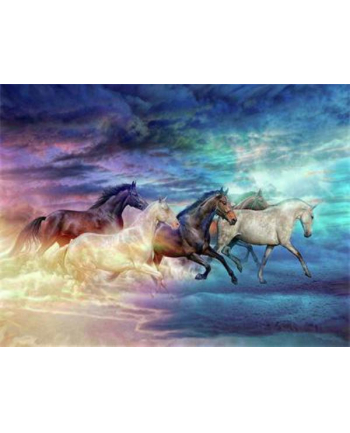 ju-piter Diamentowa mozaika Konie galopujące w chmurach 60229