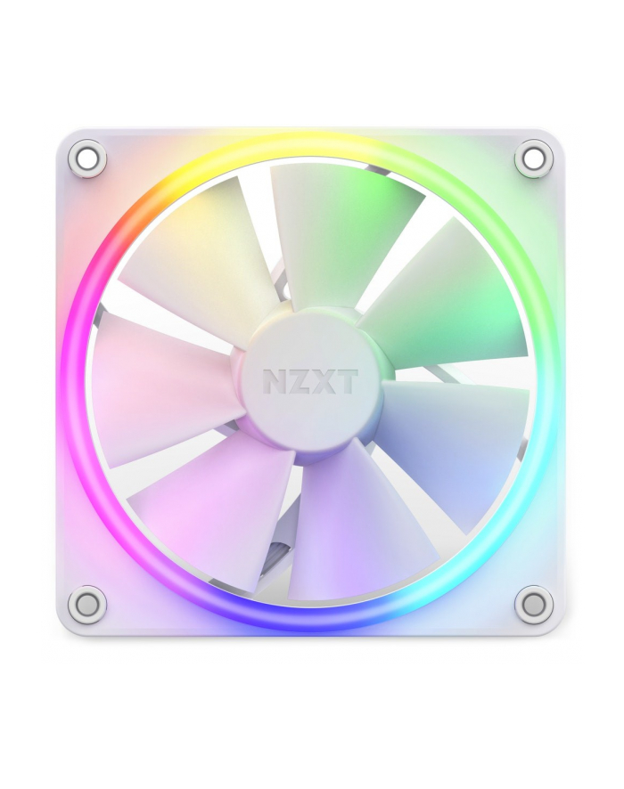 nzxt Wentylator F120 RGB 120mm Biały główny