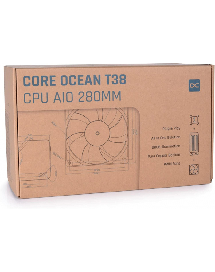 Chłodzenie Alphacool Core Ocean T38 AIO 280mm główny