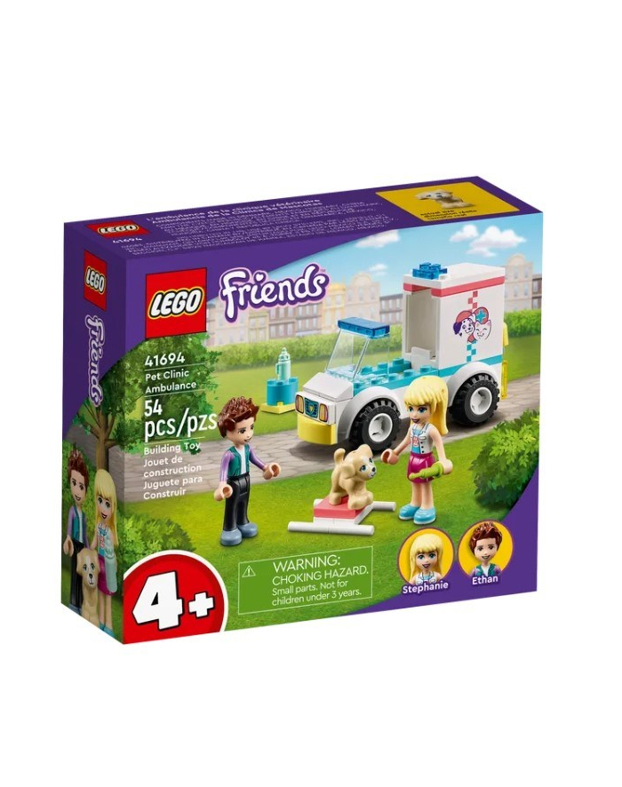 LEGO Friends 41694 Karetka kliniki dla zwierzątek główny