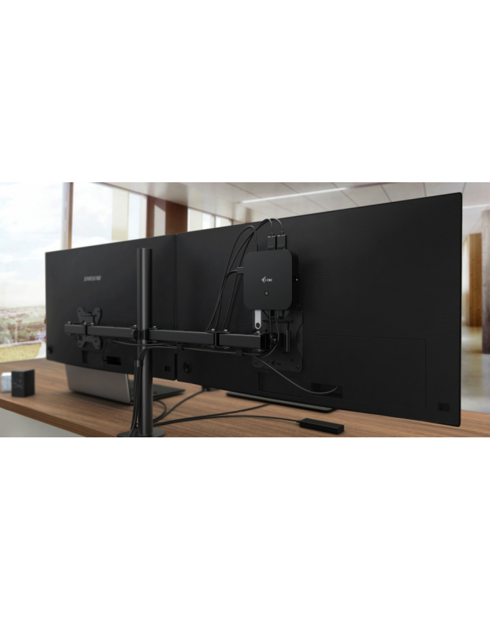 Stacja dokująca USB-C HDMI Dual DP Docking Station Power Delivery 100 W + i-tec Universal Charger 100 W główny
