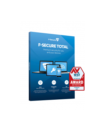 F-Secure Total Security ' Privacy ESD 3 stan/12m