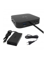 Stacja dokująca USB-C HDMI Dual DP Docking Station Power Delivery 100 W + i-tec Universal Charger 100 W - nr 56