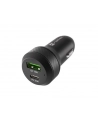 natec Ładowarka samochodowa Coney 1x USB 1x USB-C QC 3.0 48W Czarna - nr 14