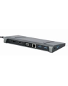 gembird Adapter USB-C 9w1, HDMI, USB-C PD, VGA, DP, USBx3, Audio, LAN - nr 35