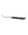 gembird Adapter USB-C 9w1, HDMI, USB-C PD, VGA, DP, USBx3, Audio, LAN - nr 36