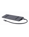 gembird Adapter USB-C 9w1, HDMI, USB-C PD, VGA, DP, USBx3, Audio, LAN - nr 37