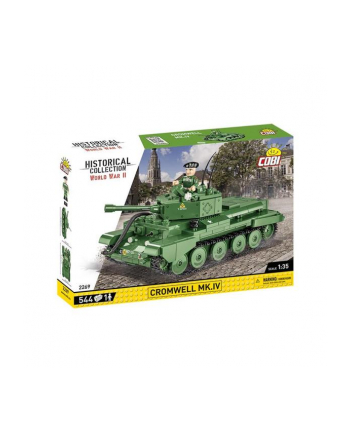 COBI 2269 Historical Collection WWII Czołg Cromwell Mk.IV 544 klocki