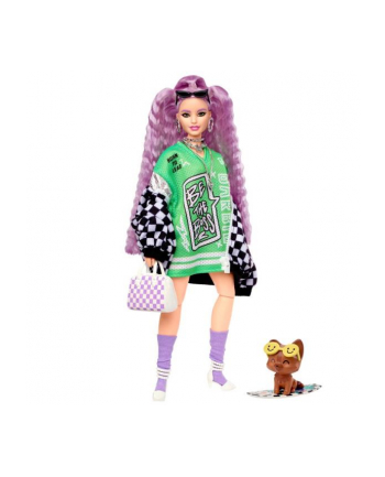 Barbie Lalka EXTRA MODA + akcesoria HHN10 GRN27 MATTEL