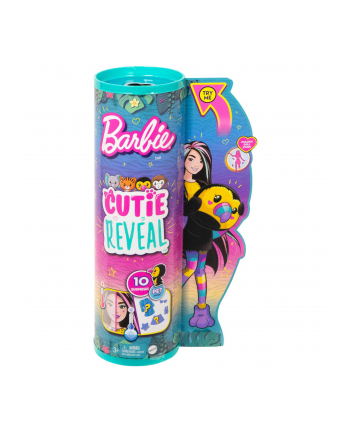 Lalka Barbie Cutie Reveal Dżungla Tukan HKR00 MATTEL