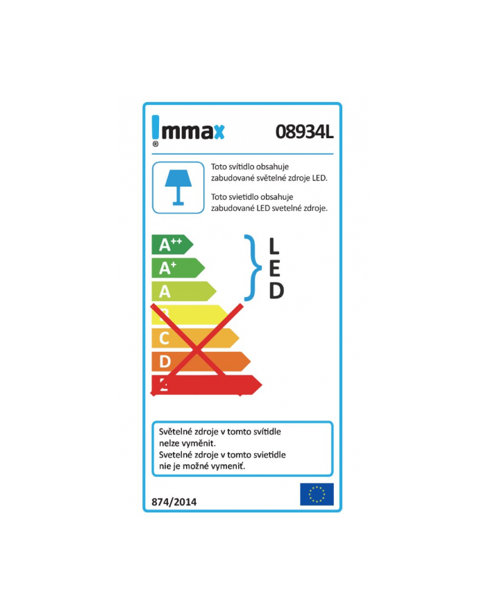 Immax LED Kingfisher White 08934L główny