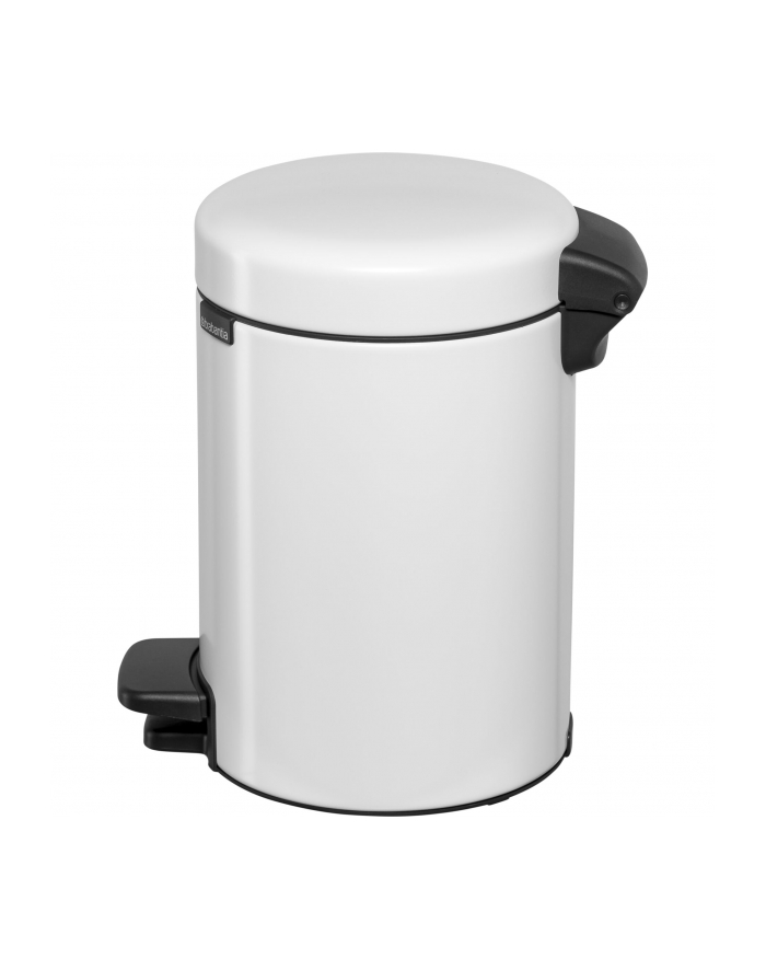 Brabantia Kosz Na Śmieci Pedałowy Newicon 3L Biały (112126) główny