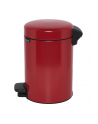 Brabantia Kosz Na Śmieci Pedałowy Newicon 3L Czerwony (112140) - nr 3