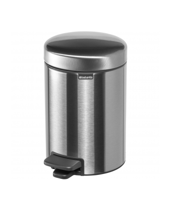 Brabantia Kosz Na Śmieci Pedałowy Newicon 3L Stal Matowa Fpp (112164)