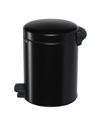 Brabantia Kosz Na Śmieci Pedałowy Newicon 5L Matowy Czarny (112928)