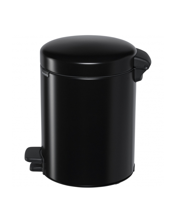 Brabantia Kosz Na Śmieci Pedałowy Newicon 5L Matowy Czarny (112928) główny