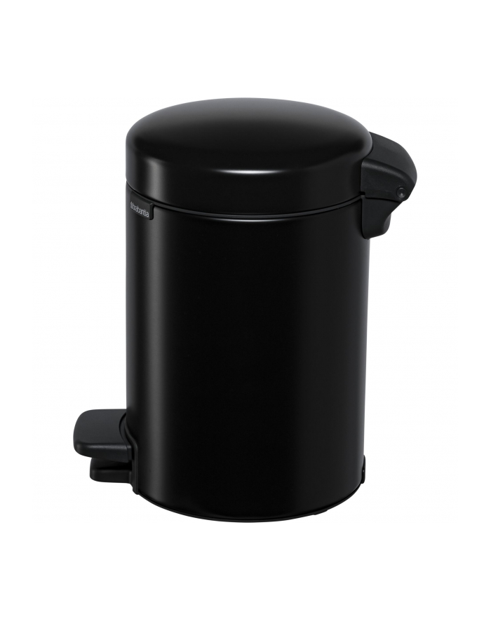 Brabantia Kosz Na Śmieci Pedałowy Newicon 3L Matowy Czarny (113321) główny