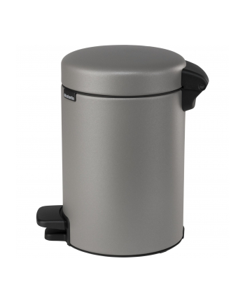 Brabantia Kosz Na Śmieci Pedałowy Newicon 3L Mineral Concrete Grey (126260)