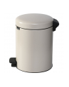 Brabantia Kosz Na Śmieci Pedałowy Newicon 5L Jasnobeżowy (149900) - nr 3